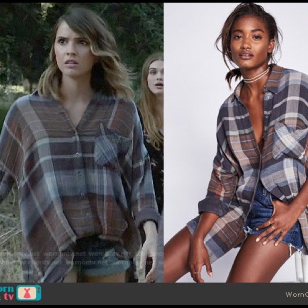 ISO: FREE PEOPLE YEAR ROUND PLAID SHIRT